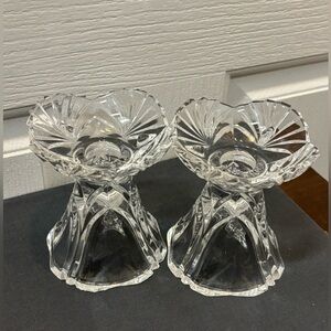 Noritake Crystal Treasury Candle Holders